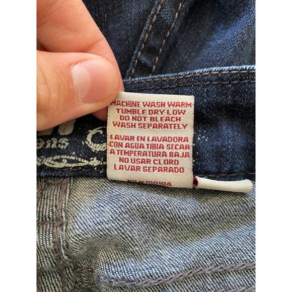 IT Jeans Womens Slim-Fit Dark Wash Denim 28 Short Cotton/Spandex Blend Stretch - Picture 6 of 9